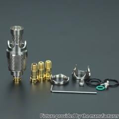 (Ships from Germany)Monarchy Mobb The Last One Style RBA Bridge for Billet BB Boro Tank - Sliver