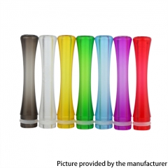 Long 510 Drip Tip AS394 Acrylic Mouthpiece for RTA RDA Vape Atomizer - Random Color