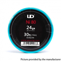UD NI80 Wire 24GA Heat Wire 0.511mm 30Feet
