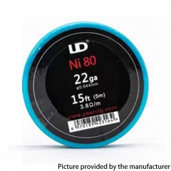 UD NI80 Wire 22GA Heat Wire 0.644mm 15Feet