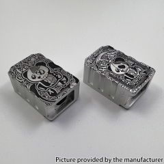 PRC X Wic'k Panda Tocol Style Aluminum Alloy Boro Tank for SXK BB Billet AIO Box Mod Kit - B