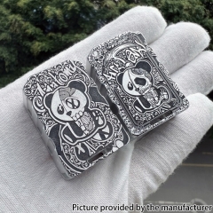 PRC X Wic'k Panda Tocol Style Aluminum Alloy Boro Tank for SXK BB Billet AIO Box Mod Kit - B
