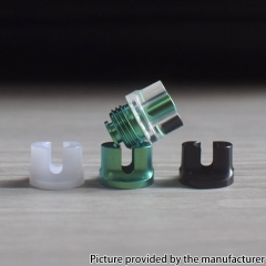 Authentic MK MODS Titanium TA Integrated Drip Tip Set for BB Billet Boro AIO Box Mod - Green
