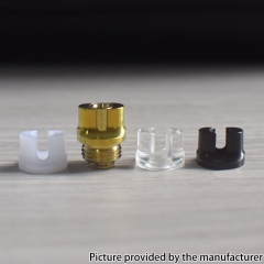 Authentic MK MODS Titanium TA Integrated Drip Tip Set for BB Billet Boro AIO Box Mod - Gold