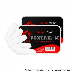 Authentic Damn Vape FoxTail-M Shoelace Vape Cotton 10pcs
