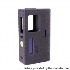 SXK BMM Borat Style PA66 3D Printed SEVO 70W 18650 Boro Mod (Crown Pattern) - Black