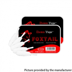 Authentic Damn Vape FoxTail Shoelace Vape Cotton 20pcs