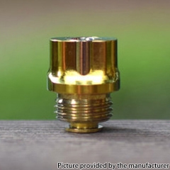 Authentic MK MODS Titanium TA Integrated Drip Tip for BB Billet Boro AIO Box Mod - Gold