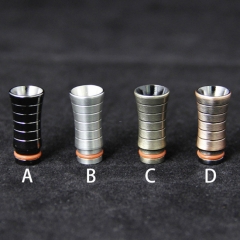 Replacement 510 Drip Tip SK1 Stainless Steel Mouthpiece for RTA RDA Tank - D
