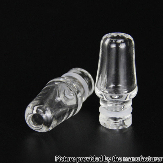 Replacement 510 Drip Tip Glass Mouthpiece for RTA RDA Vape Tank