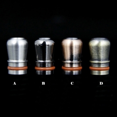 Replacement 510 Drip Tip Stainless Steel Mouthpiece for RTA RDA Vape Tank - A