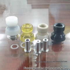 Mission XV Cosmos V2 Booster Style Integrated Drip Tip Set for BB Billet Boro AIO Box Mod
