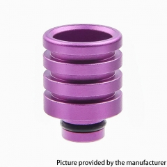 Replacement 510 Drip Tip Aluminum Mouthpiece for RTA RDA Vape Tank - Purple