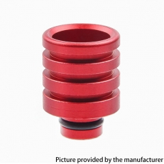 Replacement 510 Drip Tip Aluminum Mouthpiece for RTA RDA Vape Tank - Red