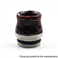 Resin 810 Drip Tip Snake Skin Mouthpiece for RTA RDA Vape Tank - A
