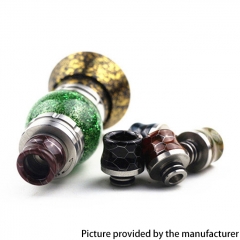 Resin 510 Drip Tip Snake Skin Mouthpiece for RTA RDA Tank - E