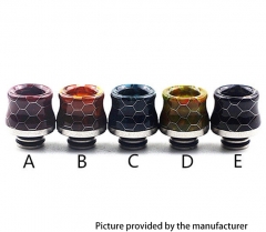 Resin 510 Drip Tip Snake Skin Mouthpiece for RTA RDA Tank - E