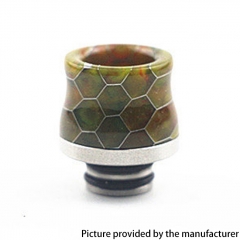 Resin 510 Drip Tip Snake Skin Mouthpiece for RTA RDA Vape Tank - D