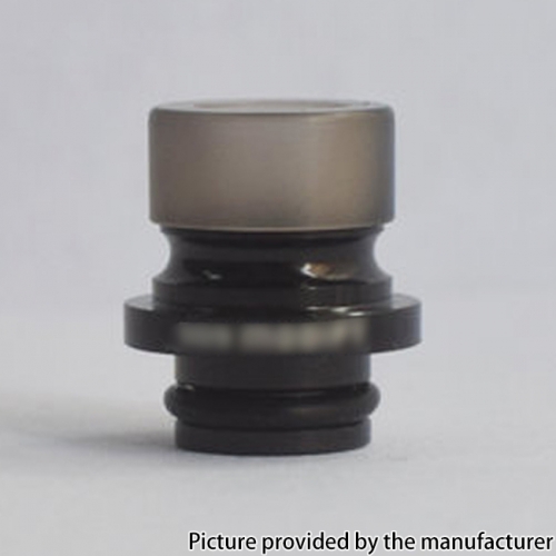 909 Modify Style Aluminum + PC 510 Drip Tip for RDA RTA RDTA Atomizer - Smoke