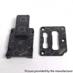 Zeza Switch Style Inner Plate Set for SXK BB Billet Box Mod Kit - Black