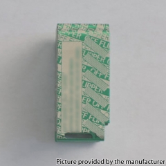 Penny Style Aluminum Boro Tank for SXK BB Billet AIO Box Mod Kit - Green
