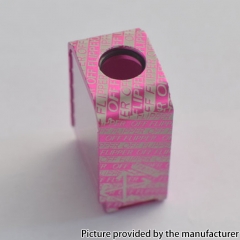YFTK Penny Style Aluminum Boro Tank for SXK BB Billet AIO Box Mod Kit - Pink
