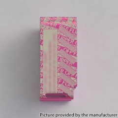YFTK Penny Style Aluminum Boro Tank for SXK BB Billet AIO Box Mod Kit - Pink