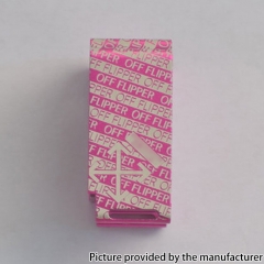 YFTK Penny Style Aluminum Boro Tank for SXK BB Billet AIO Box Mod Kit - Pink