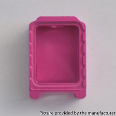 YFTK Penny Style Aluminum Boro Tank for SXK BB Billet AIO Box Mod Kit - Pink