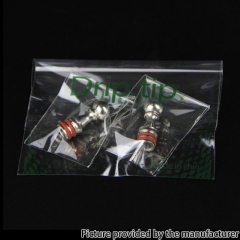 510 Drip Tip Stainless Steel Mouthpiece for KF Lite Plus RTA RDA Tank - Silver
