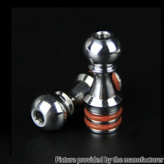 510 Drip Tip Stainless Steel Mouthpiece for KF Lite Plus RTA RDA Vape Tank - Sliver