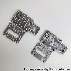 Replacement Aluminium Alloy Inner Plate Set for Astro Style Evolv DNA60 Mod - Monarchy