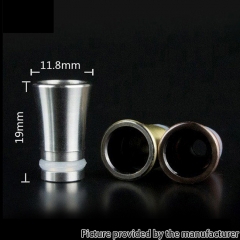 510 Drip Tip Large Bore Metal Mouthpiece for RTA RDA Tank - Brass
