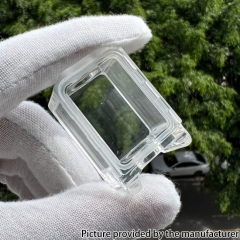 Rekavape Crystal Boro Tank for SXK BB Billet AIO Box Mod Kit - Transparent