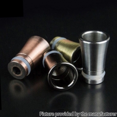 510 Drip Tip Large Bore Metal Mouthpiece for RTA RDA Tank - Brass