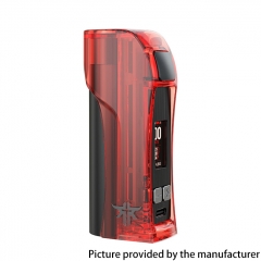 Authentic Vandy Vape Requiem 95W 18650 21700 Box Mod - Clear Red