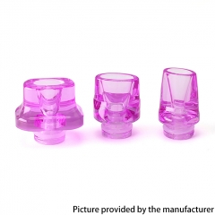 Authentic ETU AIO Drip Tip Set for dotMod dotAIO V1 V2 Pod - Purple