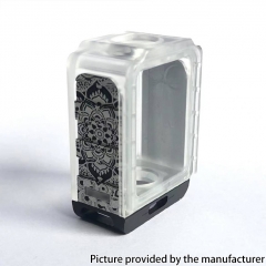 S-ProRo Style Aluminum + PC Boro Tank for SXK BB Billet AIO Box Mod Kit - Transparent Kashmirn