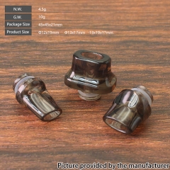Authentic ETU AIO Drip Tip Set for dotMod dotAIO V1 V2 Pod - Purple