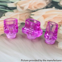 Authentic ETU AIO Drip Tip Set for dotMod dotAIO V1 V2 Pod - Purple