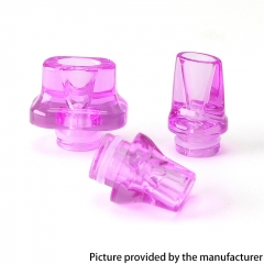 Authentic ETU AIO Drip Tip Set for dotMod dotAIO V1 V2 Pod - Purple