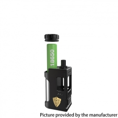 Authentic ThunderHead Creations 2 in 1 Tauren Boro Mod - X Chip 18650 20700 21700 - Black