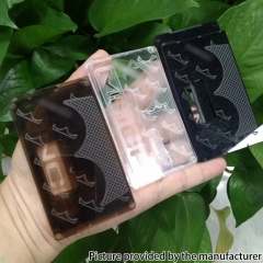 NS Modz Monarchy Square Style Front + Back Door Panel Plates for BB Billet Box Mod - Black