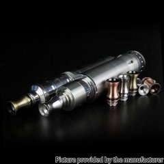 510 Drip Tip Metal Mouthpiece No.600 for RTA RDA Tank - Silver