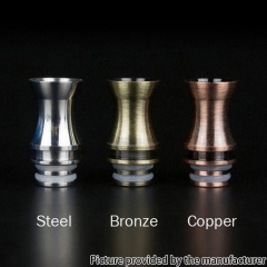 510 Drip Tip Metal Mouthpiece No.600 for RTA RDA Vape Tank - Bronze