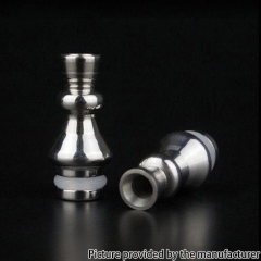 510 Drip Tip Metal Mouthpiece No.570 for RTA RDA Vape Tank - Sliver