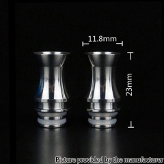 510 Drip Tip Metal Mouthpiece No.600 for RTA RDA Tank - Silver
