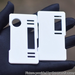 Authentic MK MODS V2 Acrylic Replacement Front + Back Cover Panel Plate for Dotaio V2 Mod - White
