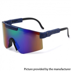Outdoor Sports Polarized Cycling Sunglasses Anti-VU400 Running Mirror Mountain Sunglasses  - Black Green