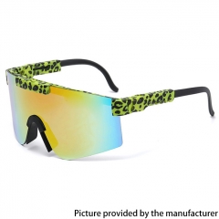 Outdoor Sports Polarized Cycling Sunglasses Anti-VU400 Running Mirror Mountain Sunglasses  - Yellow Black Orange